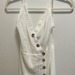 Vici White Midi Dress never worn